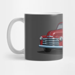 maroon 1949 Chevy Pickup Truck Mug